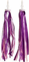 stuurslingers meisjes 35 cm roze/paars 2 stuks