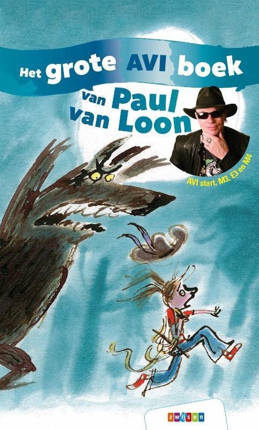Grote AVI-boeken - Het grote AVI boek van Paul van Loon - cover