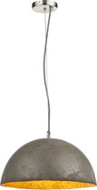 Moderne hanglamp | Beton look met Goud | Peking