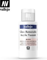 Gloss Removable Varnish - 60ml - Vallejo - VAL-26515