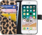 Apple iPhone SE (2022) Hoesje - My Style - Flex Wallet Serie - Kunstlederen Bookcase - Leopard - Hoesje Geschikt Voor Apple iPhone SE (2022)