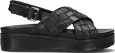 Shabbies 170020262 Sandalen - Dames - Zwart - Maat 38