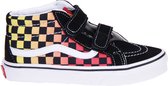 Vans Sk8-Mid Reissue Flame Logo Repeat Zwart