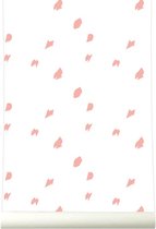 Roomblush - Behang Going Dotty - Warmroze - Vliesbehang - 200cm x 285cm