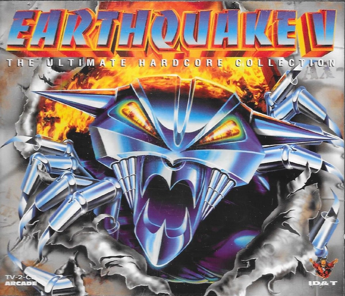 Earthquake V The Ultimate Hardcore Collection - 2 CD's met