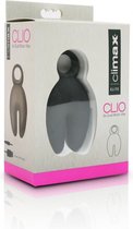 Climax Elite - CLIO 9x Dual-Motor Vibrator - Black - Silicone Vibrators black