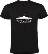 Eid Mubarak | Heren T-shirt | Zwart | Suikerfeest | Feestdag | Vastenmaand | Ramadan | Islam