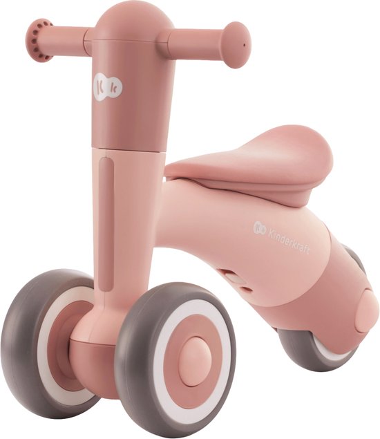 Kinderkraft Loopfiets - Driewieler - Minibi - Candy Pink