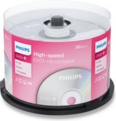 Philips DVD-R - 4,7GB - Speed 16x - Spindle - 50 stuks - DM4S6B50F
