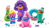 HEY CLAY® Monsters - Set van 6 Figuren Boetseerklei - Creatief
