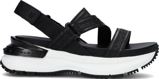 Calvin Klein Hybrid Sandal Sandalen - Dames - Zwart - Maat 37 | bol.com