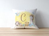 Coussin de Pâques C pilote lapin de Pâques | Cadeau de Pâques | Pâques | Décoration de Pâques | Décoration de Pasen | Cadeaux drôles | Cadeau | Coussin