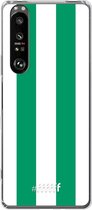 6F hoesje - geschikt voor Sony Xperia 1 III -  Transparant TPU Case - FC Groningen #ffffff