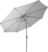 Gartenfreude - kantelbare Parasol - 270 cm, Grijs