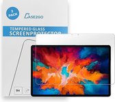 Tablet screenprotector geschikt voor Lenovo Tab P11 Pro - Case-friendly screenprotector - 2 stuks - Tempered Glass - Transparant