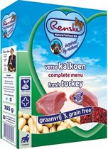 Renske Senior - Kalkoen - Hondenvoer - 10 x 395 g