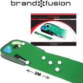 Brand Fusion Golf Putting Mat - excl golfballen