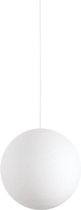 Ideal Lux Carta - Hanglamp Modern - Wit - H:242cm   - E27 - Voor Binnen - Metaal - Hanglampen -  Woonkamer -  Slaapkamer - Eetkamer
