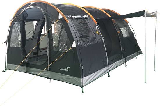 Atlas luisteraar scheren Skandika Gotland 4 Tent – Tenten – Campingtent – Voor 4 personen –  Tunneltent – 210 cm... | bol.com