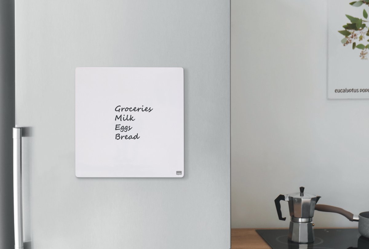 Nobo Droog Uitwisbaar Mini Magnetisch Whiteboard - Wit thumbnail 6