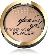 Bol.com Eveline - Glow And Go! Bronzing Powder Powder Powder Bronzer In Stone 01 Go Hawaii 8.5G aanbieding