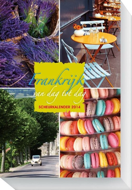 Cover van het boek 'SCHEURKALENDERS 2014 Frankrijk van dag tot dag'