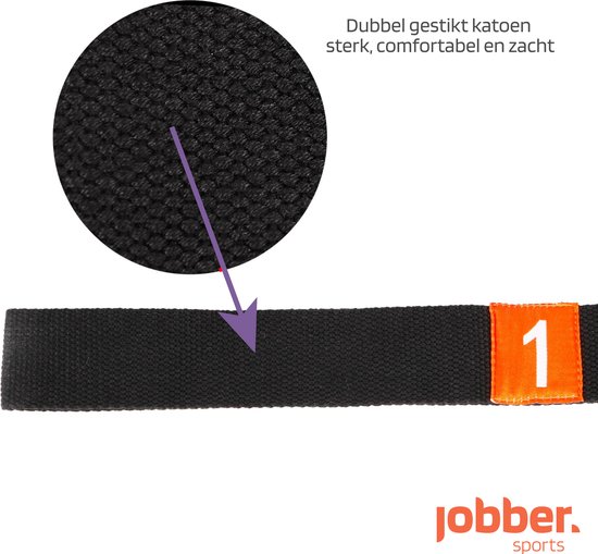 Jobber - Fitness band - Gymnastiek - Yoga - Buikspieroefeningen - Sport van Jobber — afbeelding 3