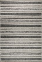 Buitenkleed - Treviso Grijs/Antraciet 160 x 230cm - Mrcarpet