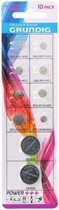 batterijen knoopcel alkaline/lithium 10 stuks