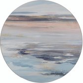 placemats TranquillityÂ 29 cm kurk blauw 4 stuks