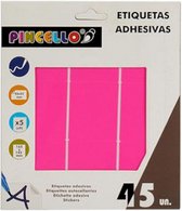zelfklevende etiketten 43 x 52 mm papier roze
