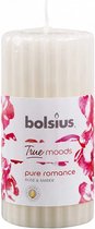 geurkaars True Moods Pure Romance 12 cm wax wit