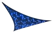 schaduwdoek solar led 3,6 meter polyetheen donkerblauw