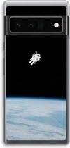 Case Company® - Google Pixel 6 Pro hoesje - Alone in Space - Soft Cover Telefoonhoesje - Bescherming aan alle Kanten en Schermrand