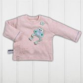 Organicera Sweat Bio Manches Longues Rose Rose 3-6m