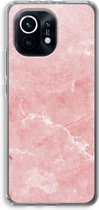 Case Company® - Xiaomi Mi 11 hoesje - Roze marmer - Soft Cover Telefoonhoesje - Bescherming aan alle Kanten en Schermrand