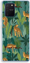 Case Company® - Samsung Galaxy Note 10 Lite hoesje - Luipaard 2 - Soft Cover Telefoonhoesje - Bescherming aan alle Kanten en Schermrand