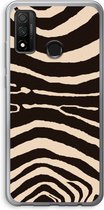 Case Company® - Huawei P Smart (2020) hoesje - Arizona Zebra - Soft Cover Telefoonhoesje - Bescherming aan alle Kanten en Schermrand