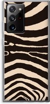 Case Company® - Samsung Galaxy Note 20 Ultra / Note 20 Ultra 5G hoesje - Arizona Zebra - Soft Cover Telefoonhoesje - Bescherming aan alle Kanten en Schermrand