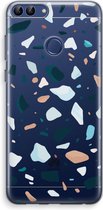 Case Company® - Huawei P Smart (2018) hoesje - Terrazzo N°13 - Soft Cover Telefoonhoesje - Bescherming aan alle Kanten en Schermrand