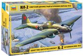 1:48 Zvezda 4826 Soviet two-seat attack aircraft IL-2 shturmovik (mod.1943) Plastic kit