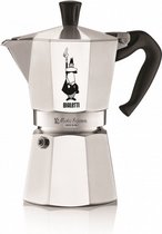 percolator Moka Express 270 ml aluminium zilver