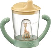 Sophie de giraf Beker - Drinkbeker voor kinderen - Lekvrij - Anti-lek beker - Vanaf 6 maanden - 200 ml - In witte geschenkdoos - Geel/Groen