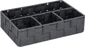 organizer Adria Small 26 x 6,5 x 17 cm polypropyleen grijs