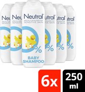 Neutral Babyshampoo - Parfumvrij - 6 x 250 ml - Voordeelverpakking