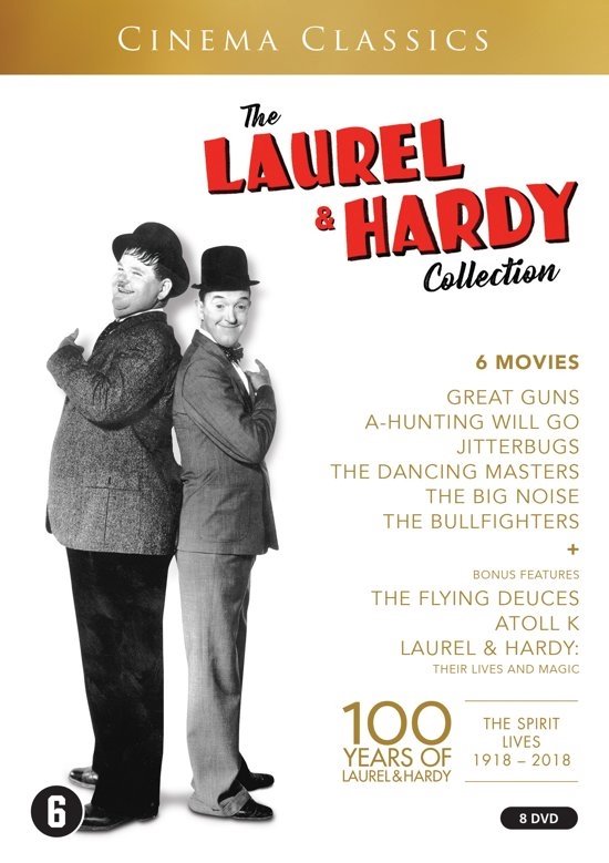 Laurel & Hardy de collectie (8 DVD's)