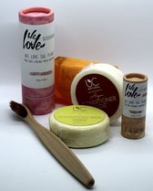 EcoFeelings - Luxe - Duurzaam Verzorgingsbox - Handsoap - Deodorant - Lip Balm - Shampoo Bar - Bar Soap - Conditioner