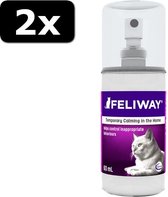 2x - FELIWAY SPRAY 60ML