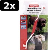 Dierentandenborstel set van 3 stuks - handtandenborstel voor honden & katten - vingertandenborstel voor huisdieren