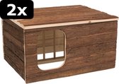 2x KNAAGHUIS HILKE+RUIF 40X32X23 CM